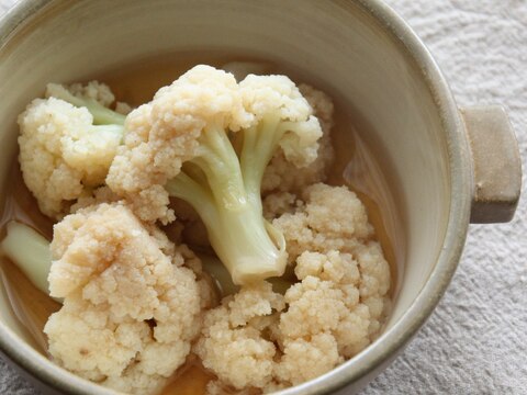 さっぱり！カリフラワーの甘酢漬け